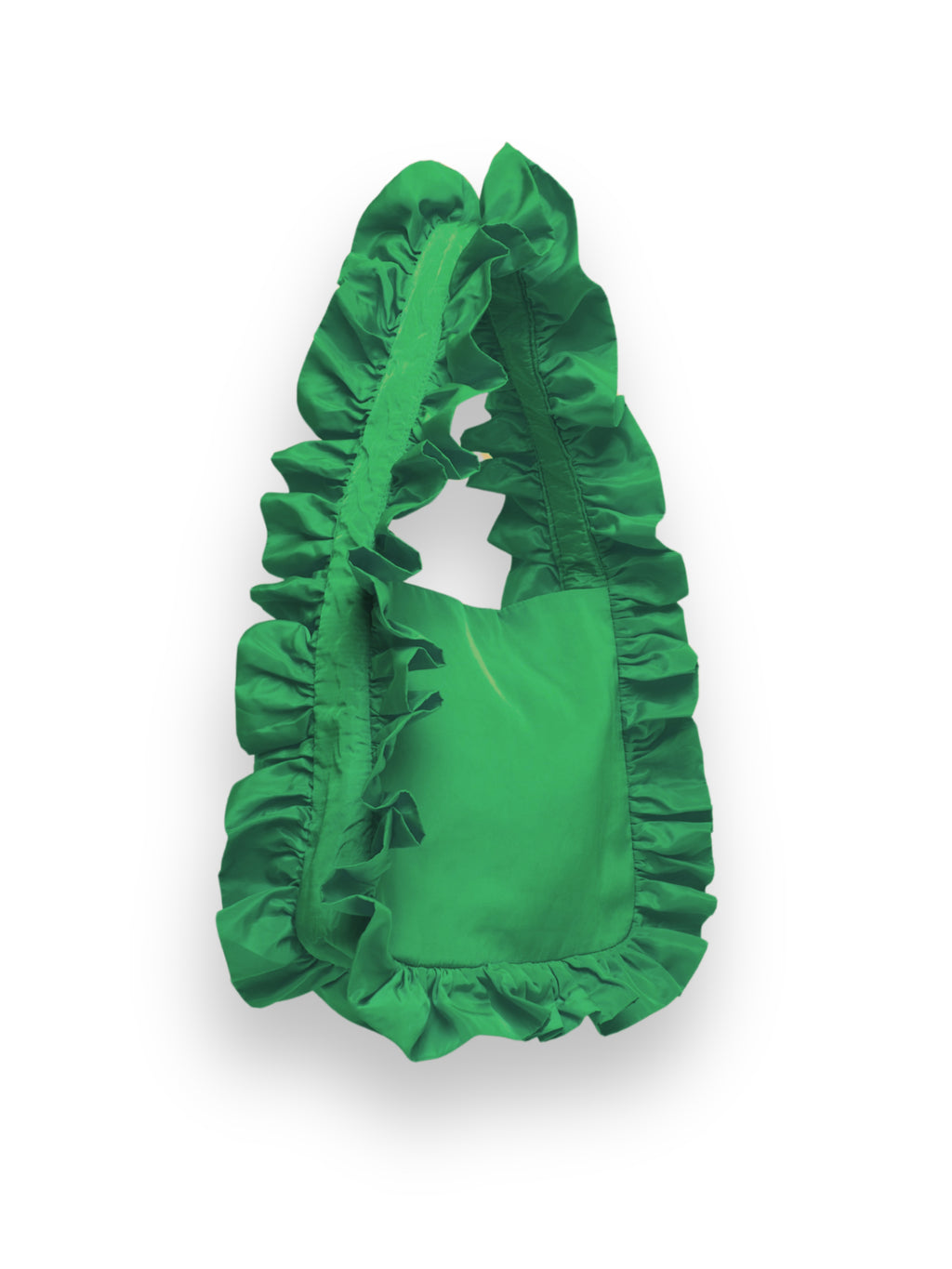 Jade Green Original Ruffle Bag image 4