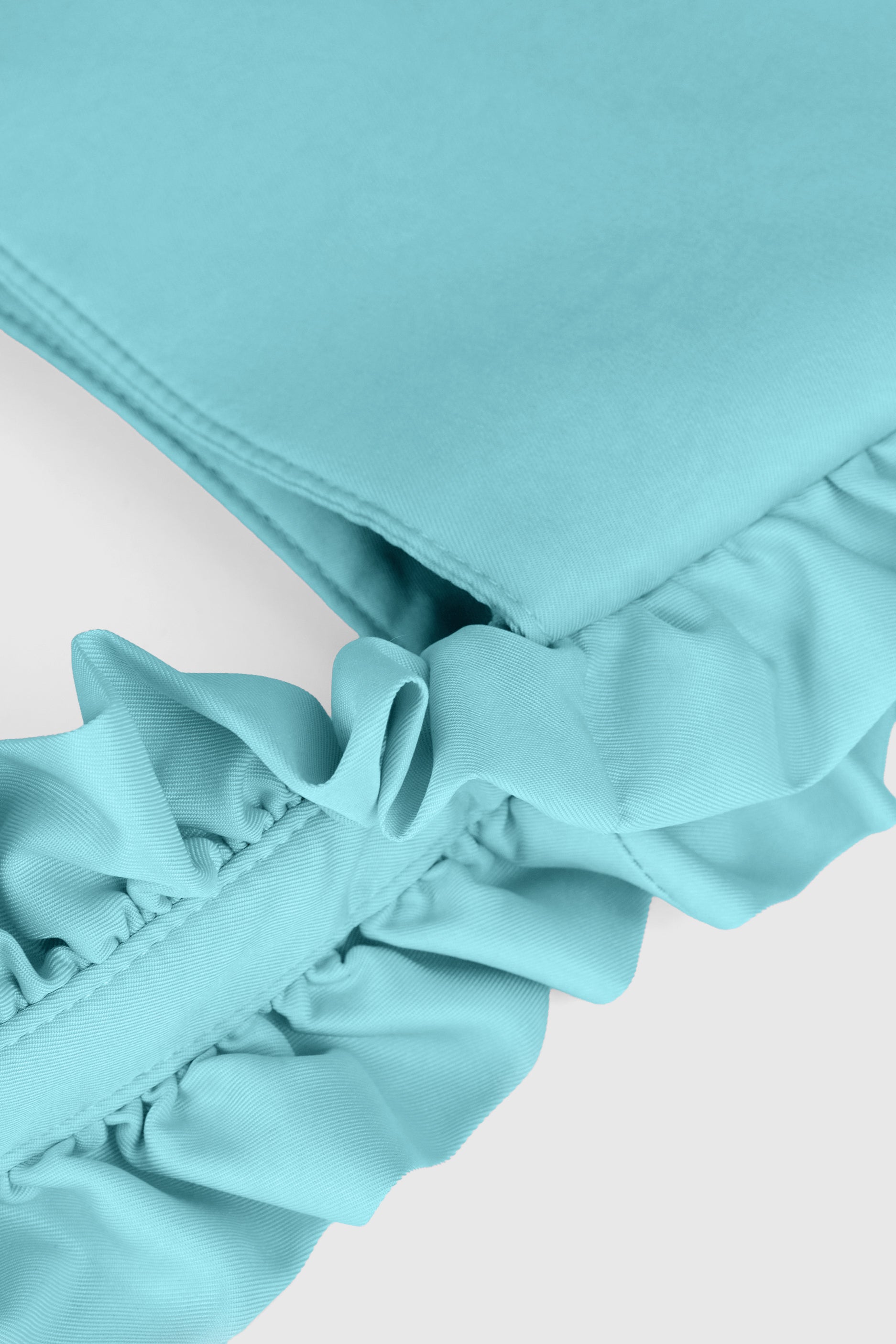 Aqua Baguette Flap Bag