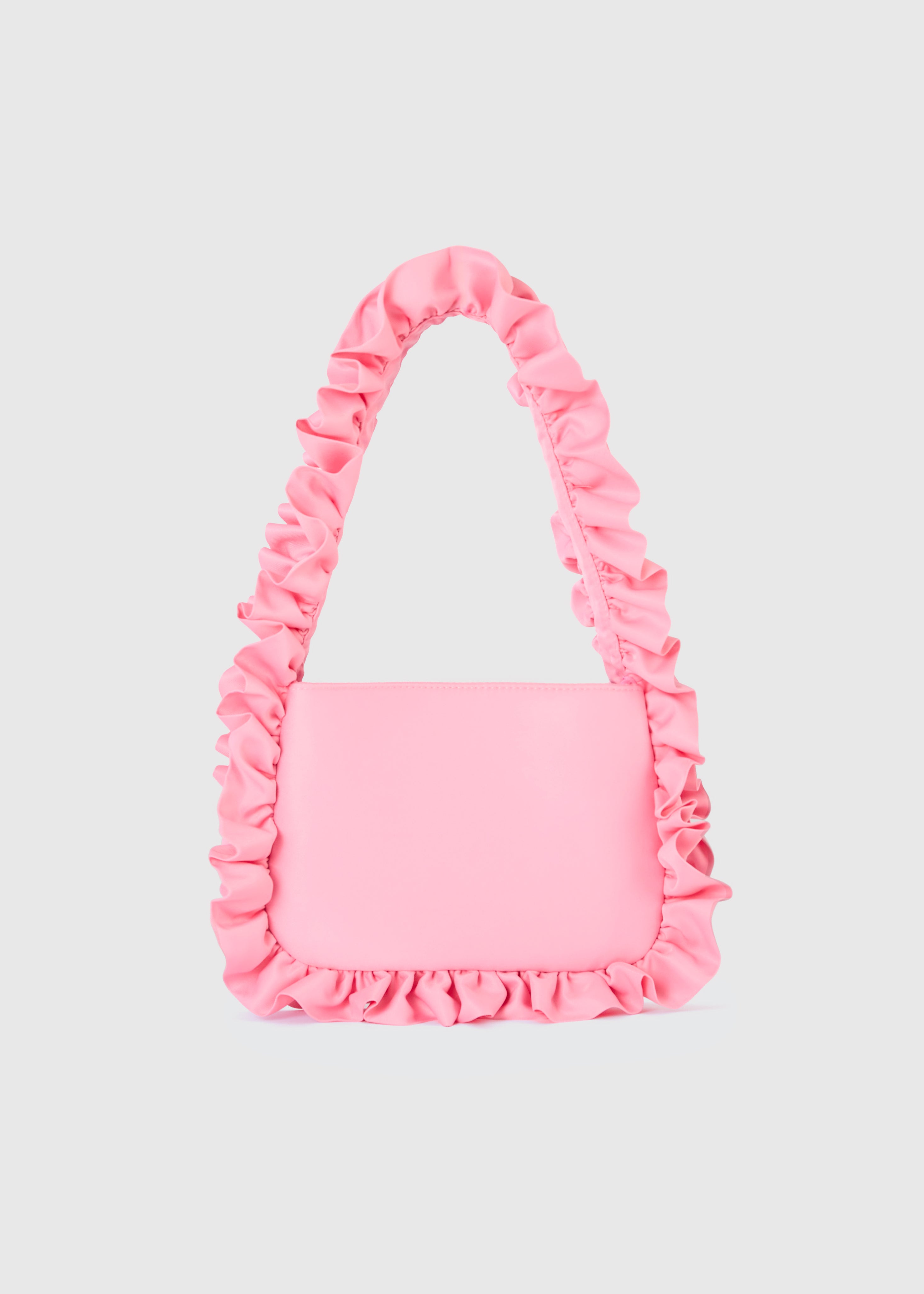 Baby Pink Baguette Bag