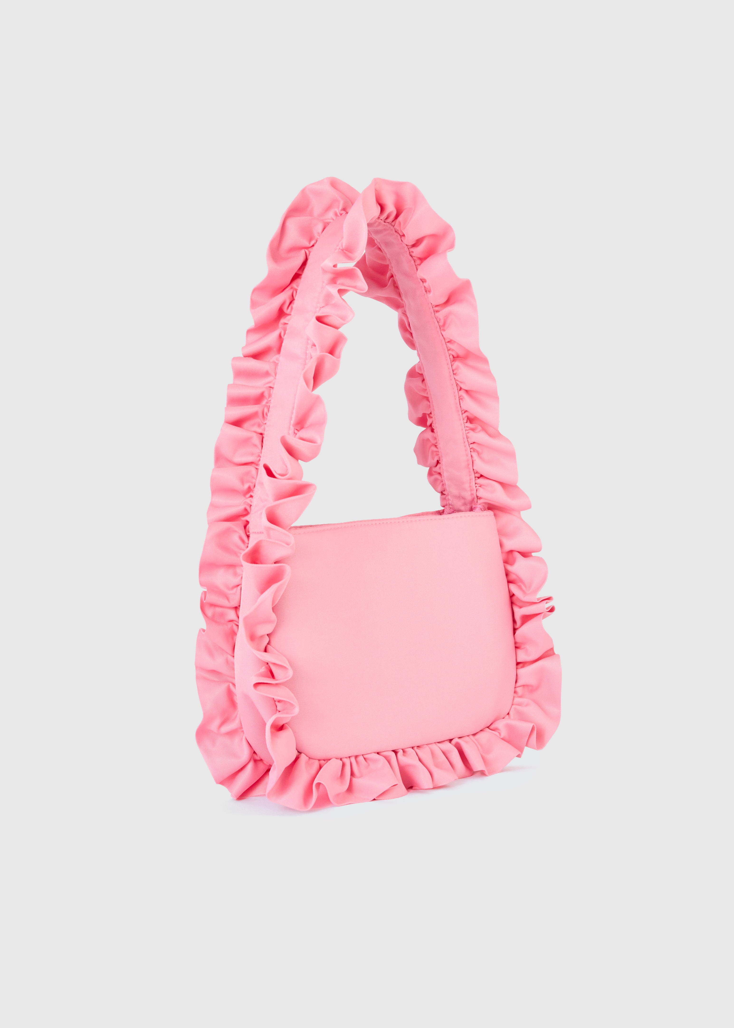 Baby Pink Baguette Bag