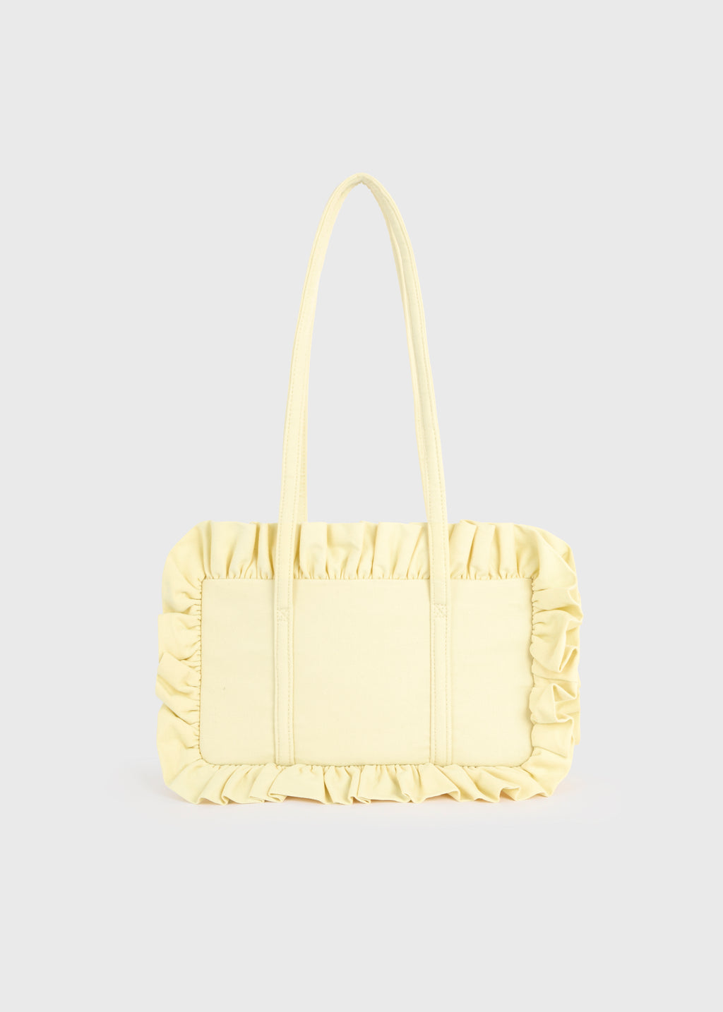 Butter Yellow Bowler Bag