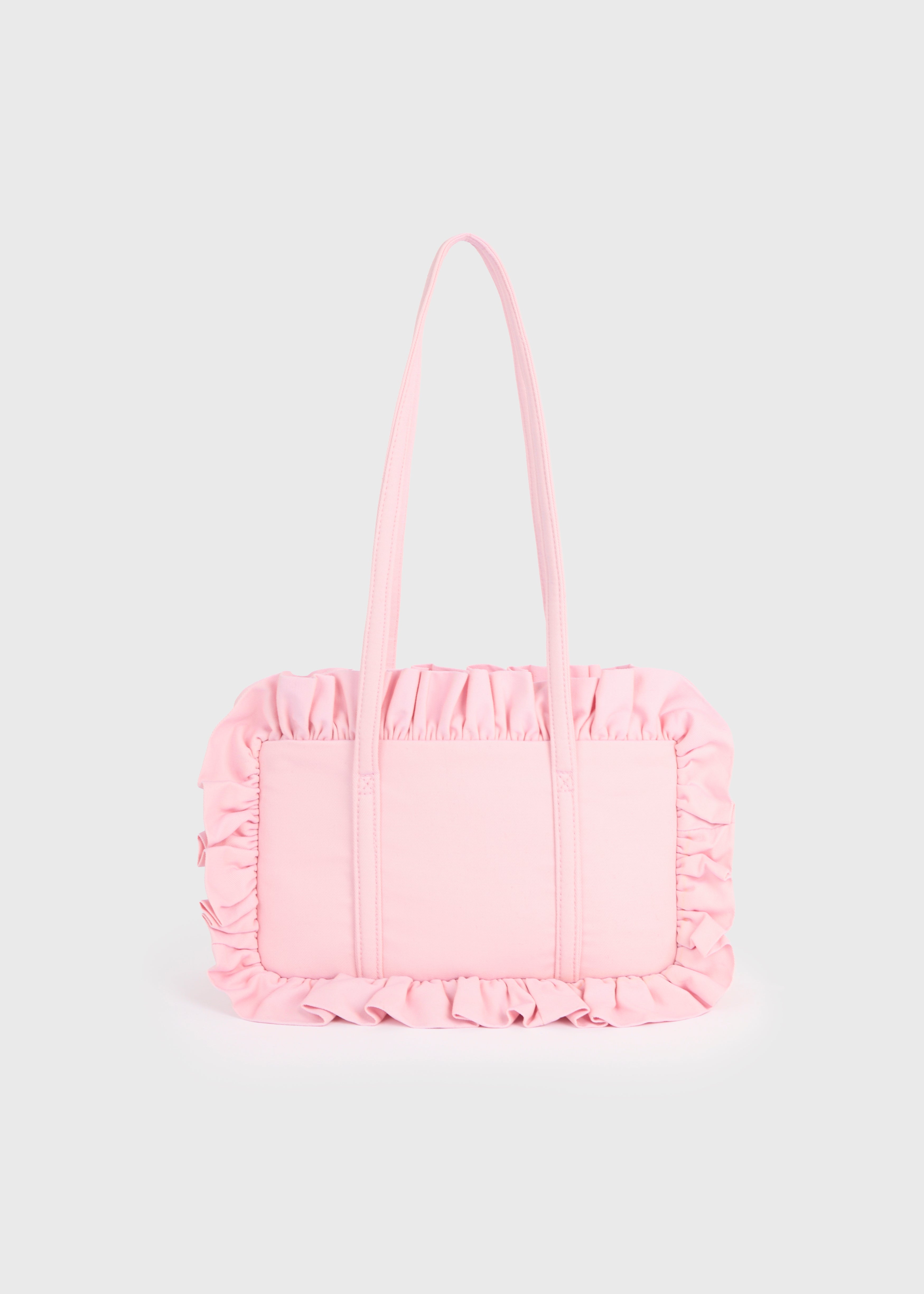 Baby Pink Bowler Bag