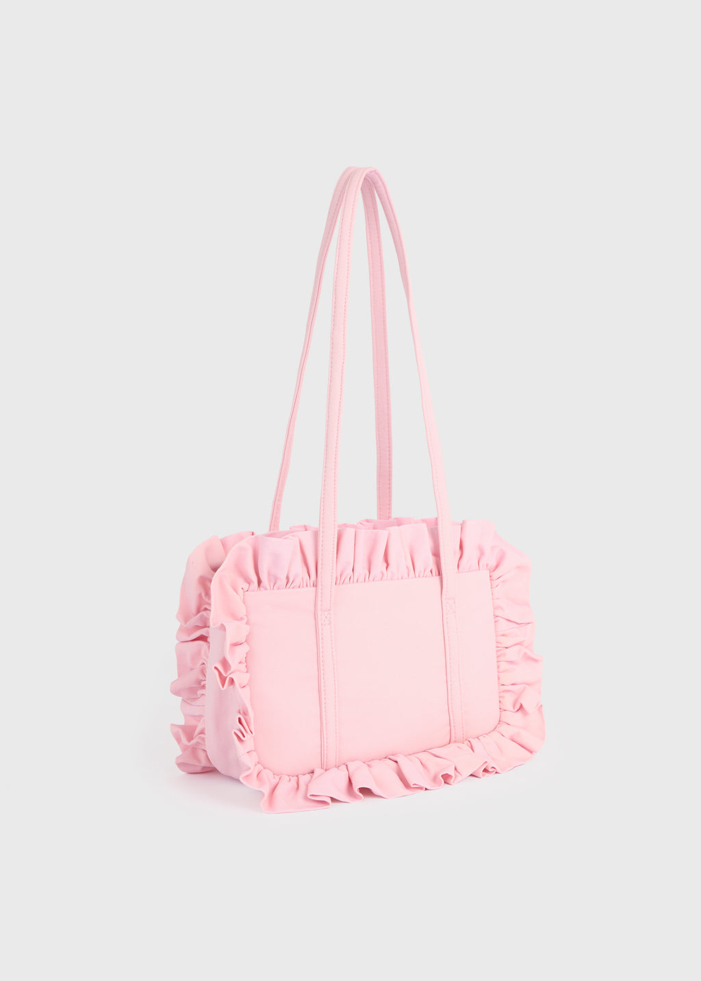 Baby Pink Bowler Bag