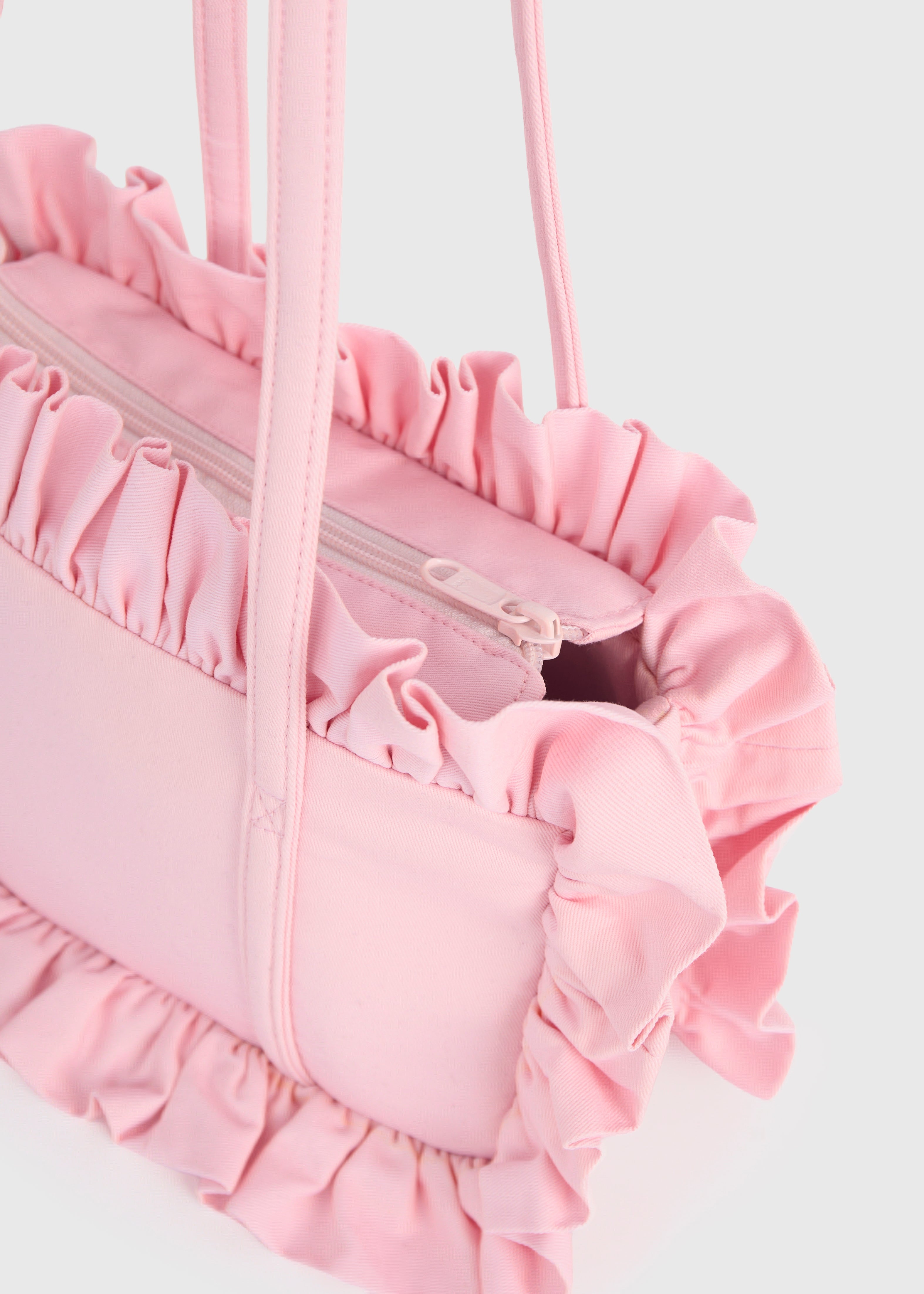 Baby Pink Bowler Bag