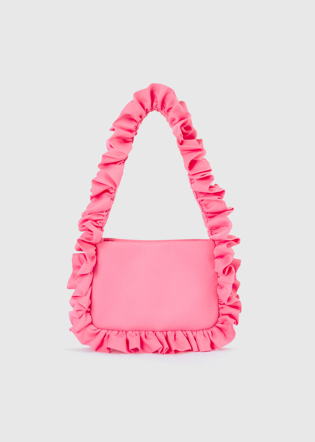 Deep Pink Baguette Bag