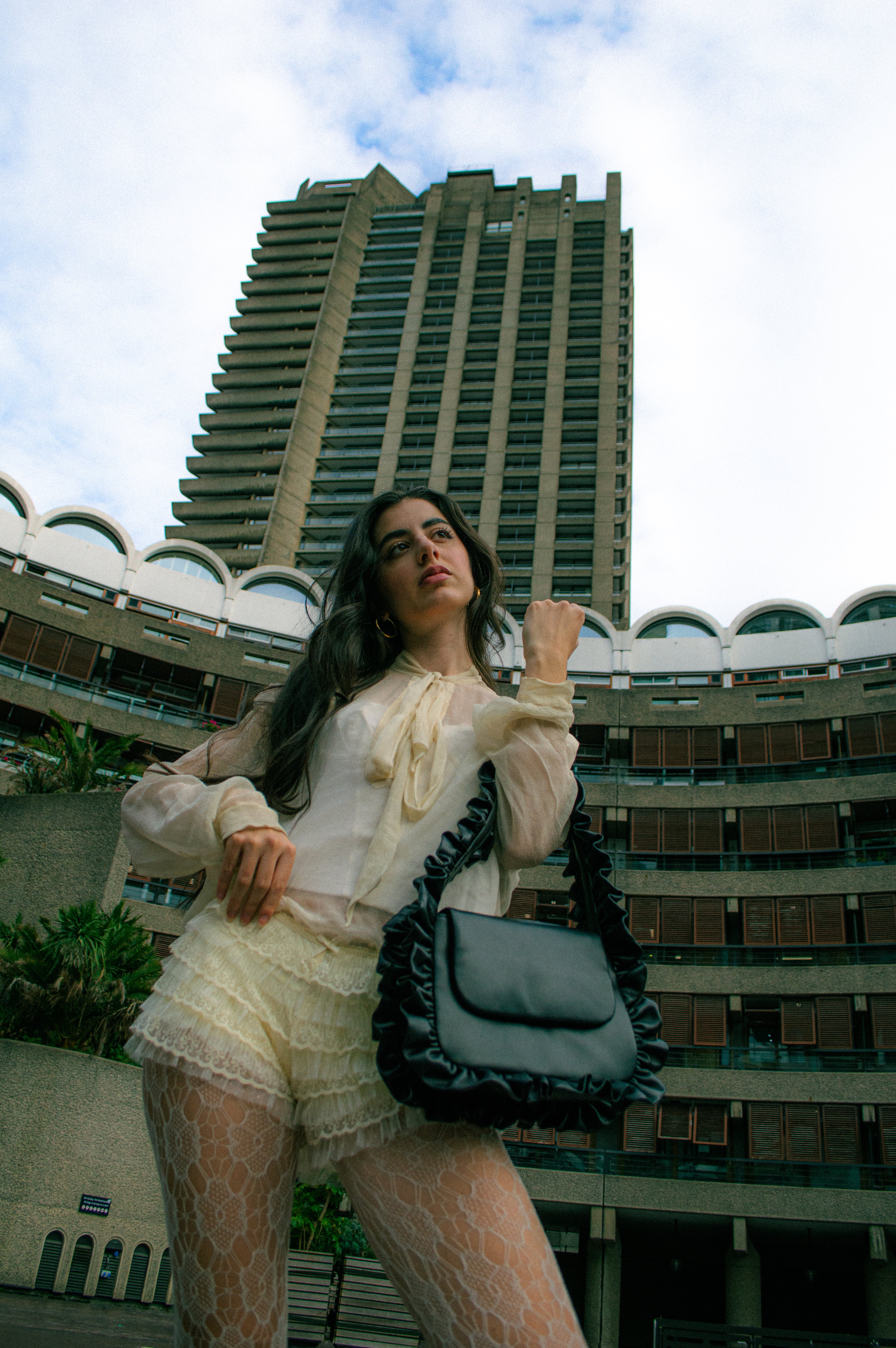 Leather Baguette Flap Bag