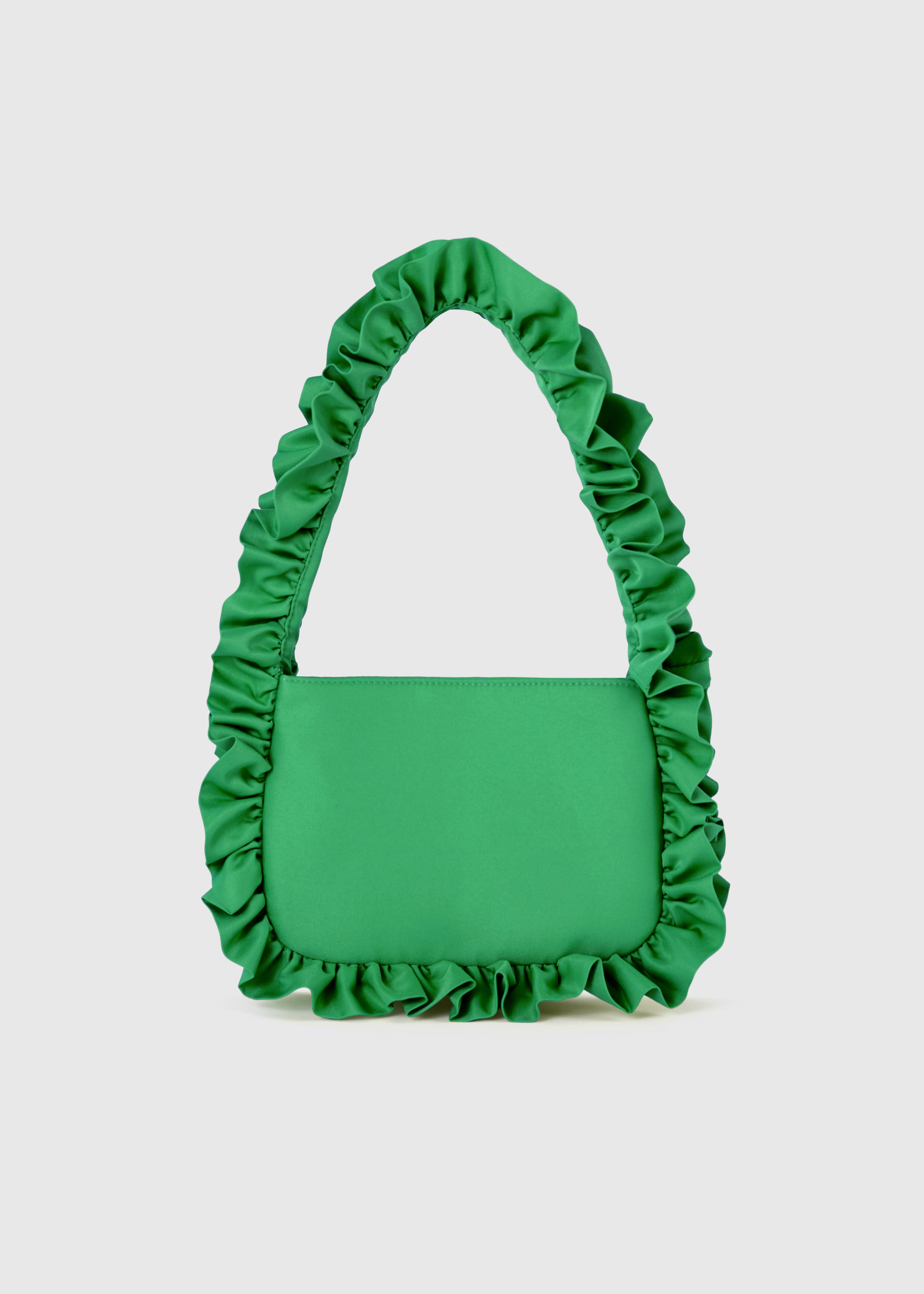 Jade Green Baguette Bag