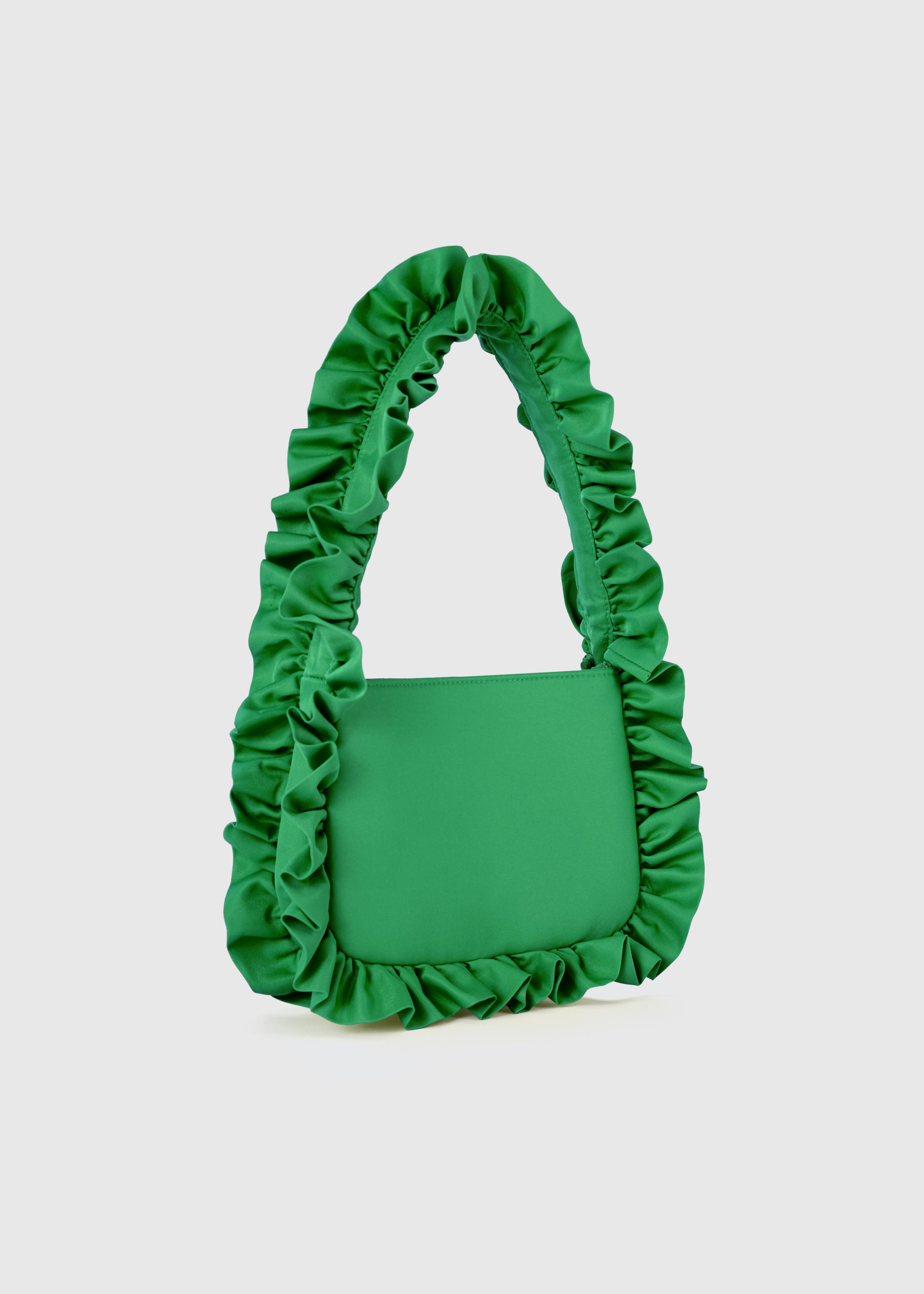 Jade Green Baguette Bag