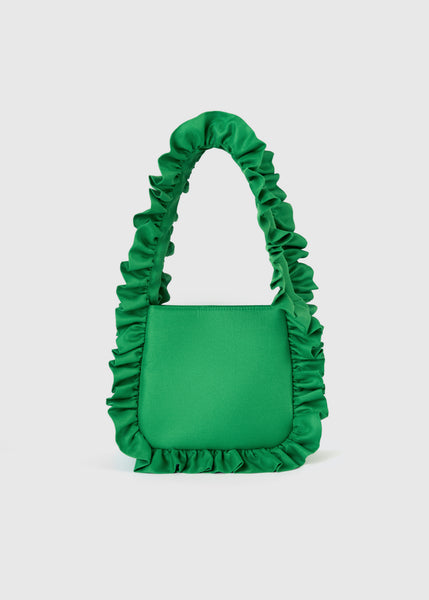 Jade Green Original Ruffle Bag – Baggy London