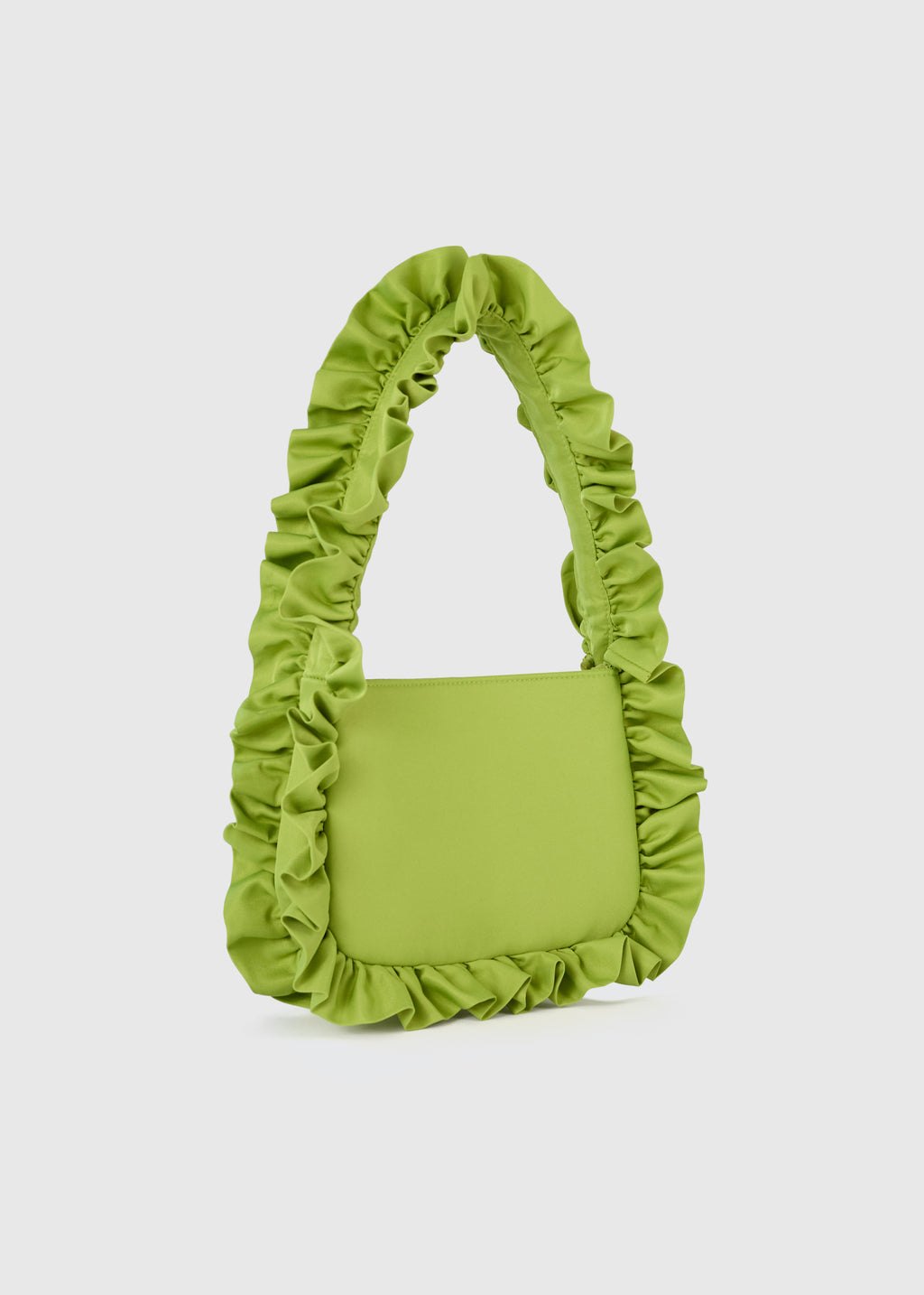 Olive Green Baguette Bag