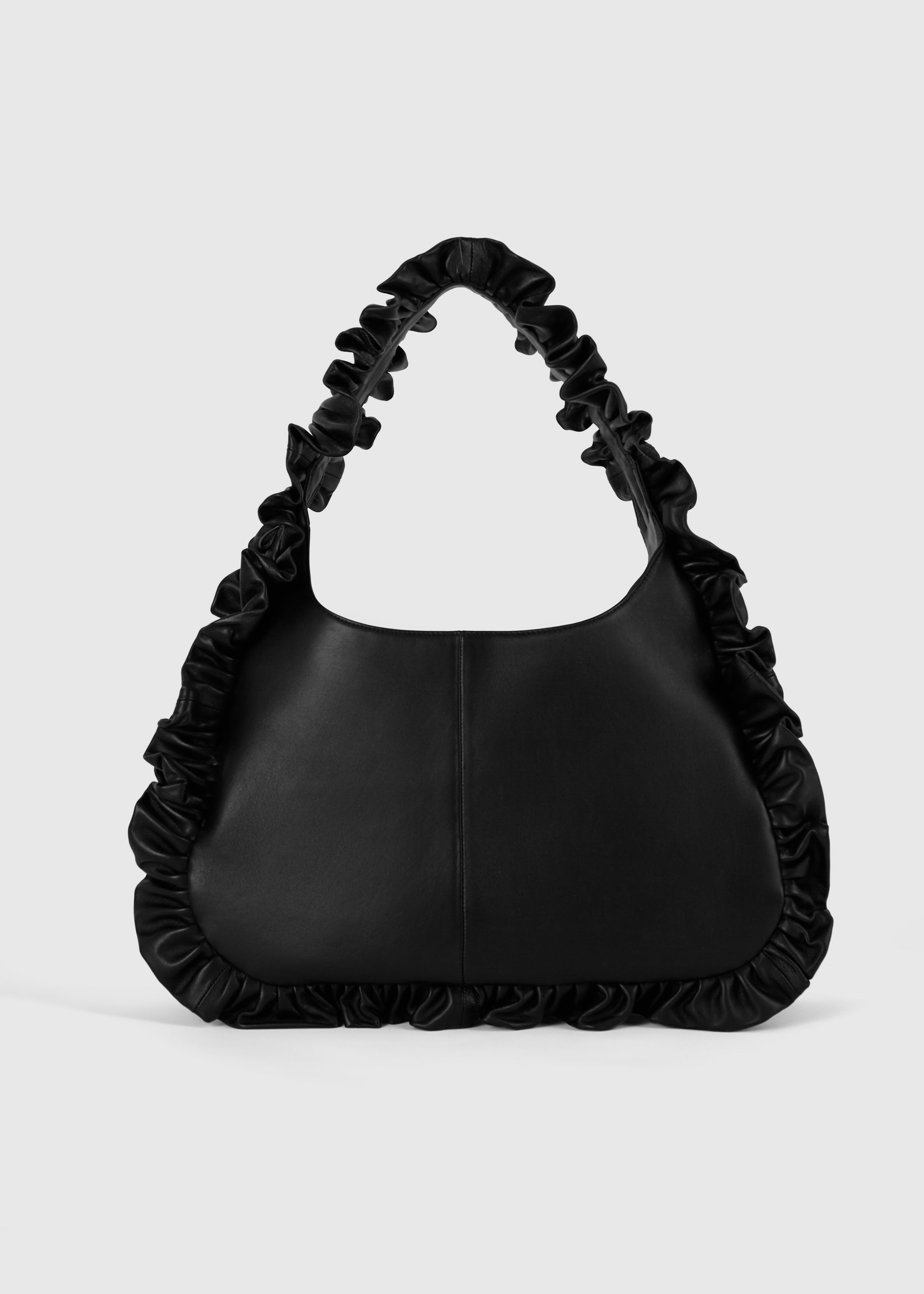 Leather Hobo - Onyx