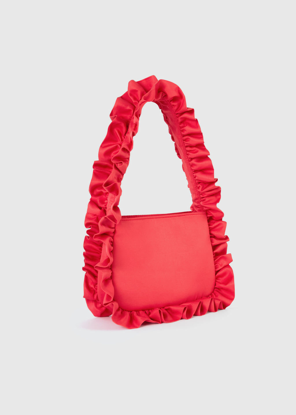 Red Baguette Bag