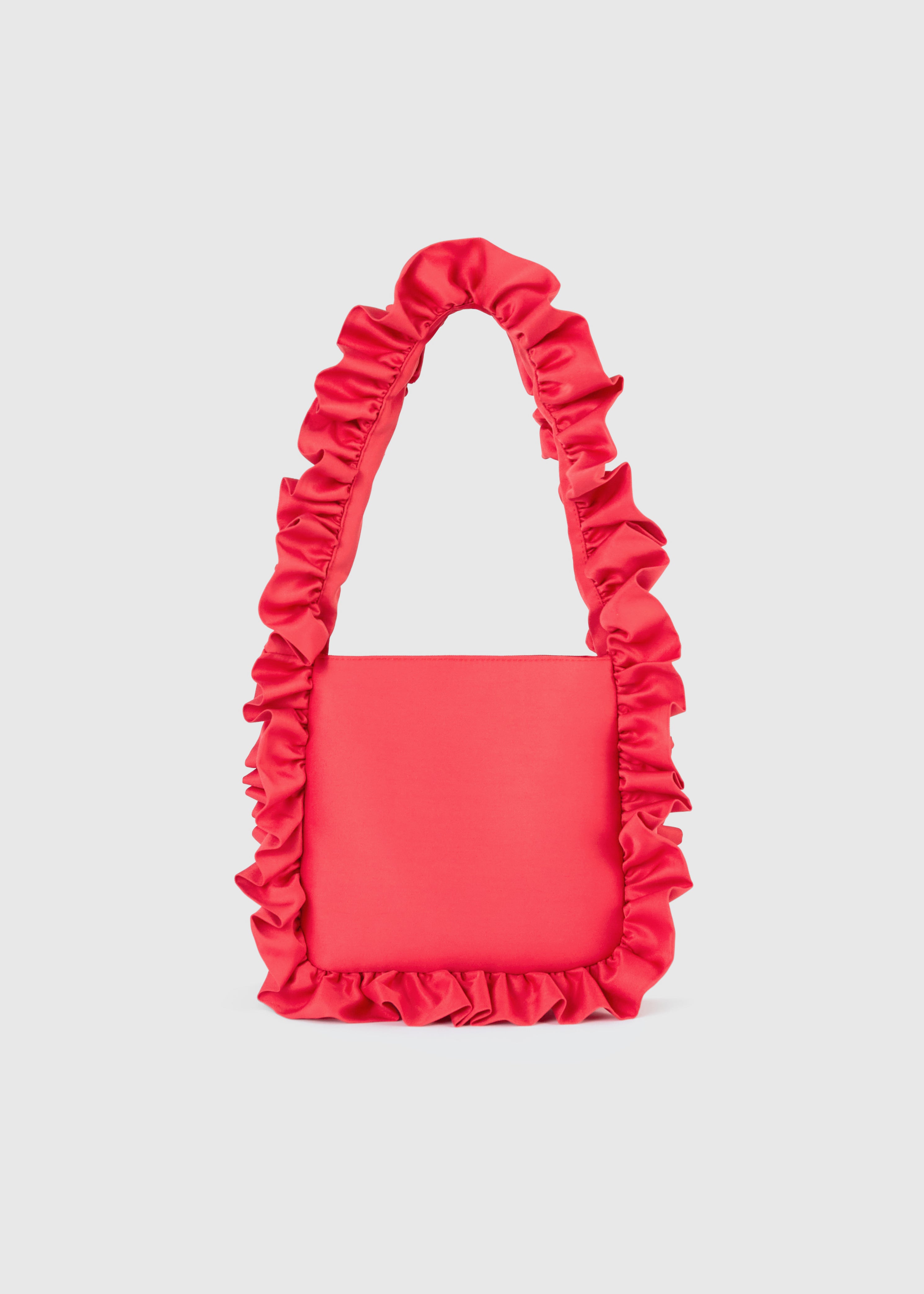 Red Original Ruffle Bag