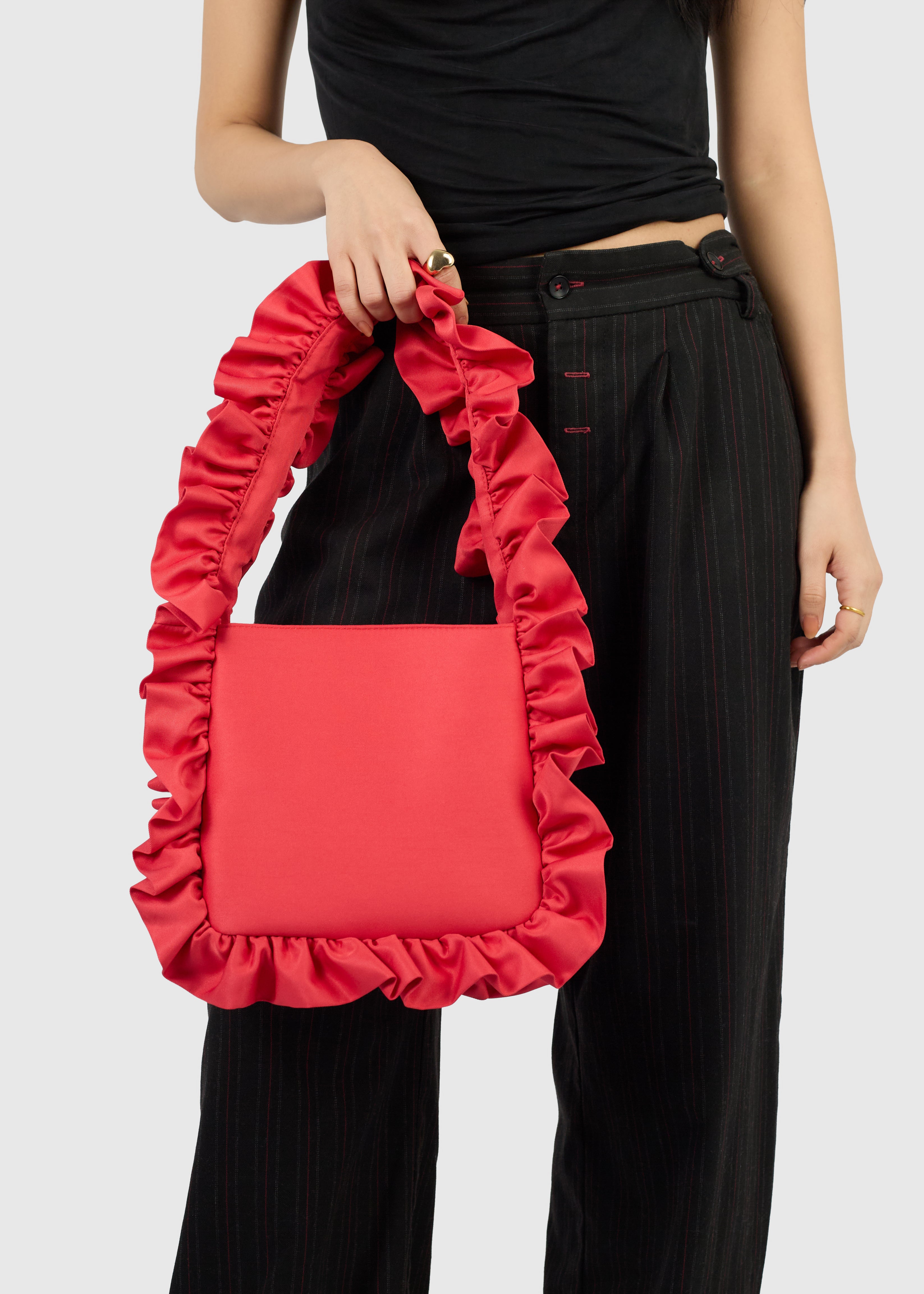 Red Original Ruffle Bag