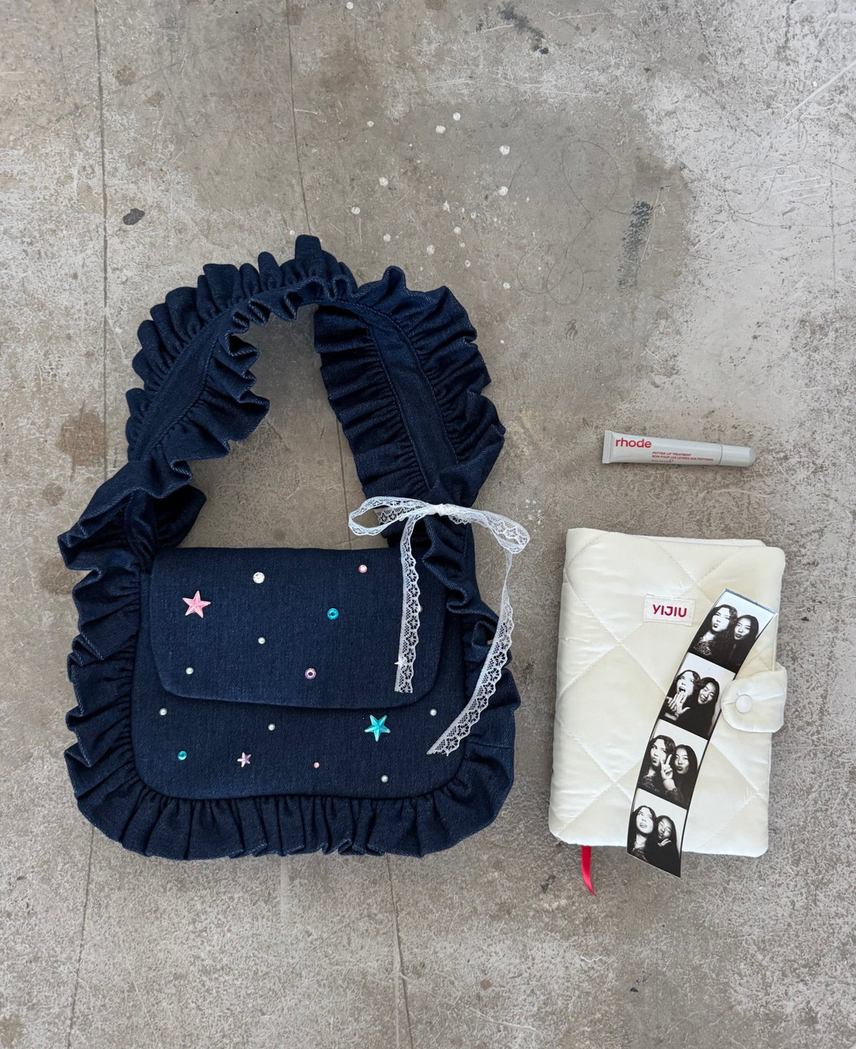 A customised Baggy London bag