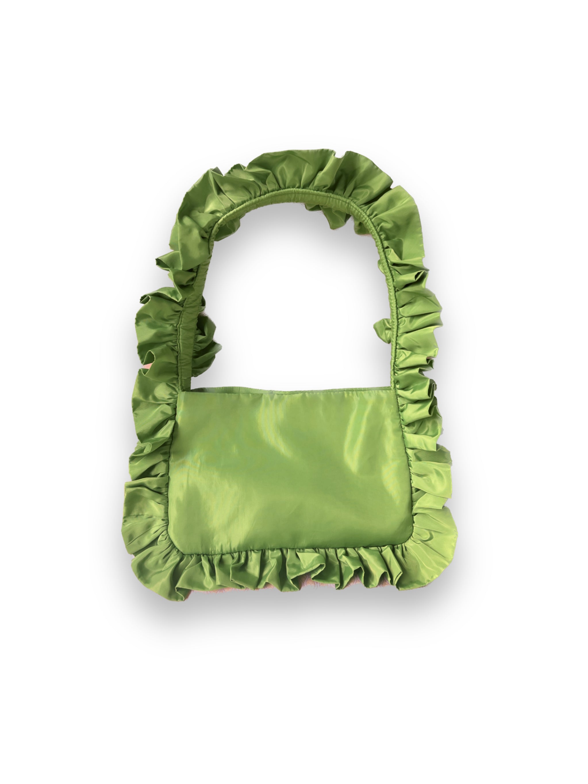Olive Green Baguette Bag image 0