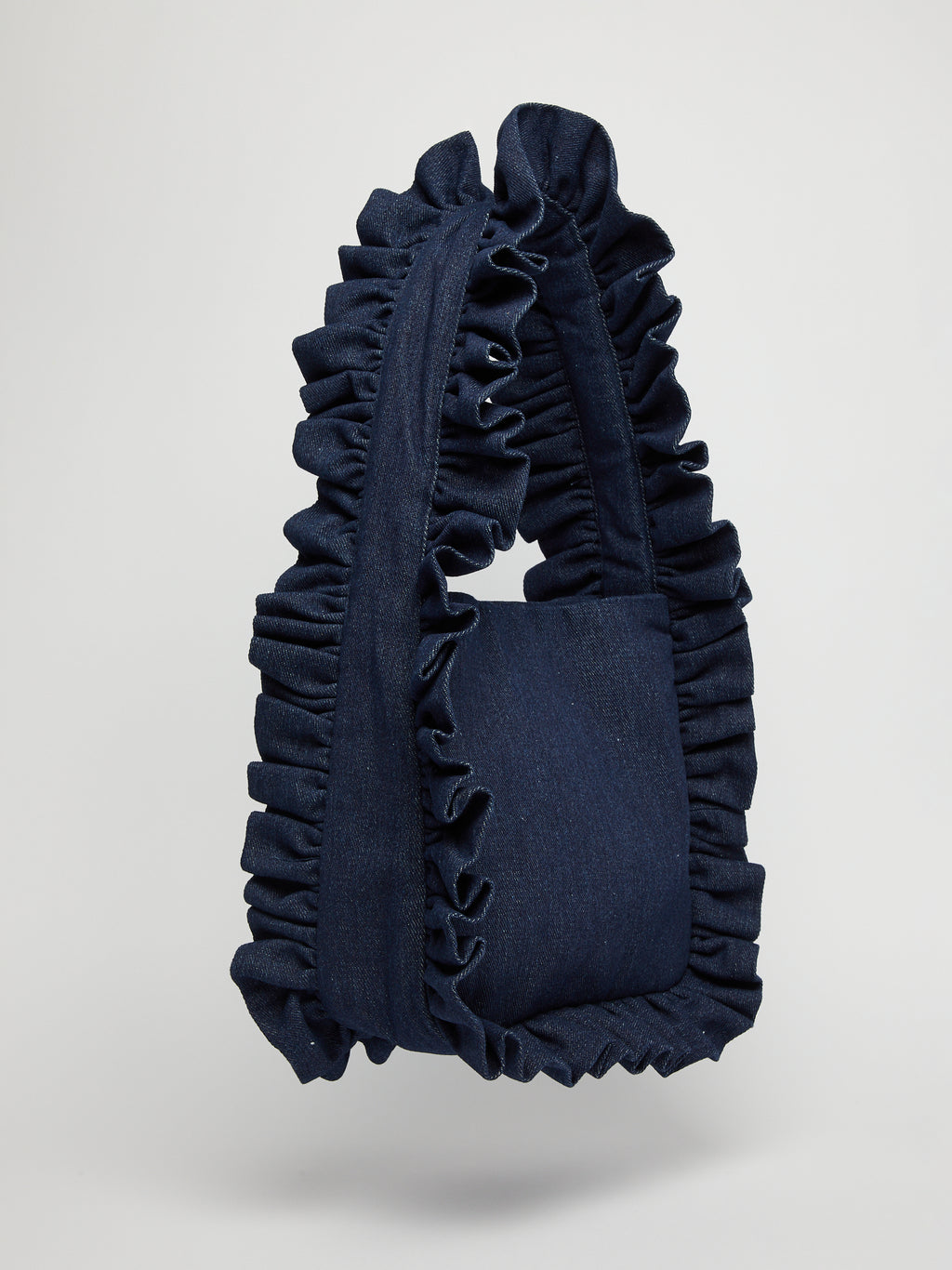Denim Original Ruffle Bag image 5