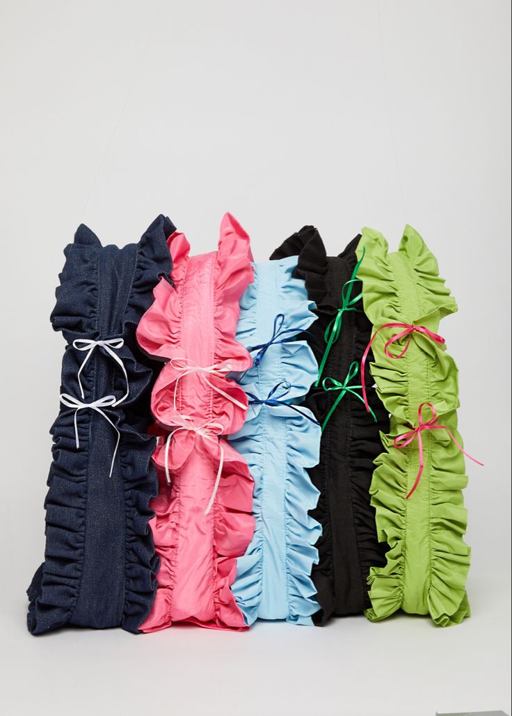 Black Canvas Baguette Bag image 3