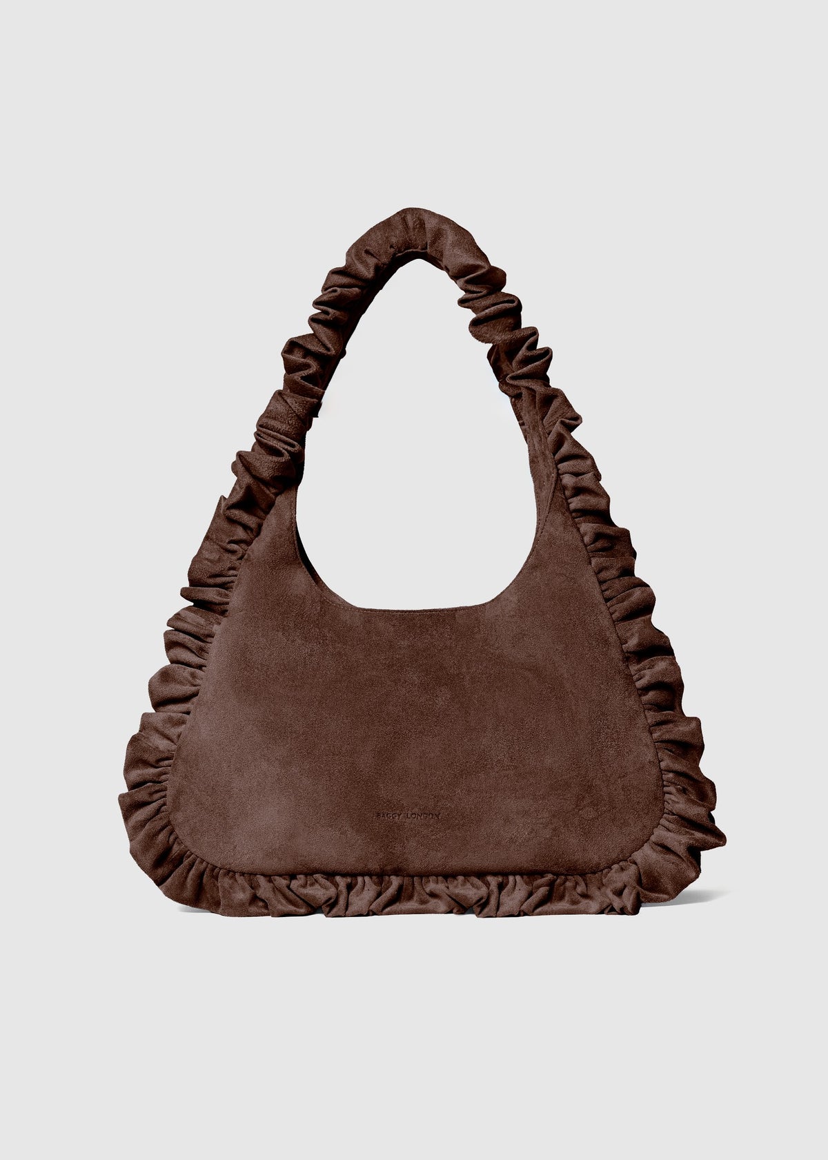 Suede Hobo - Chocolate